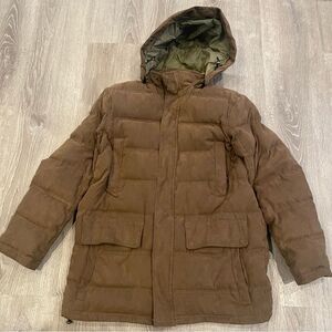 L.L. Bean Brown Hooded Jacket